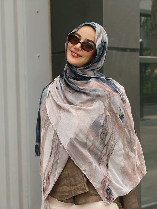Marble mocha in modal