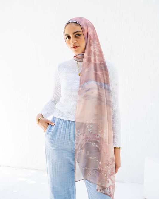 Blush vanilla in chiffon