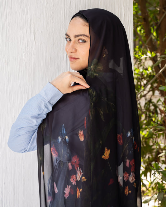 Nights in chiffon 🖤