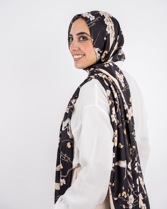 Silken Dawn in satin