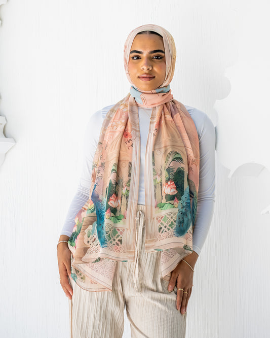 Secret Garden in chiffon