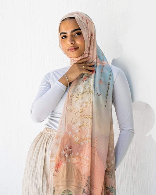 Secret Garden in chiffon