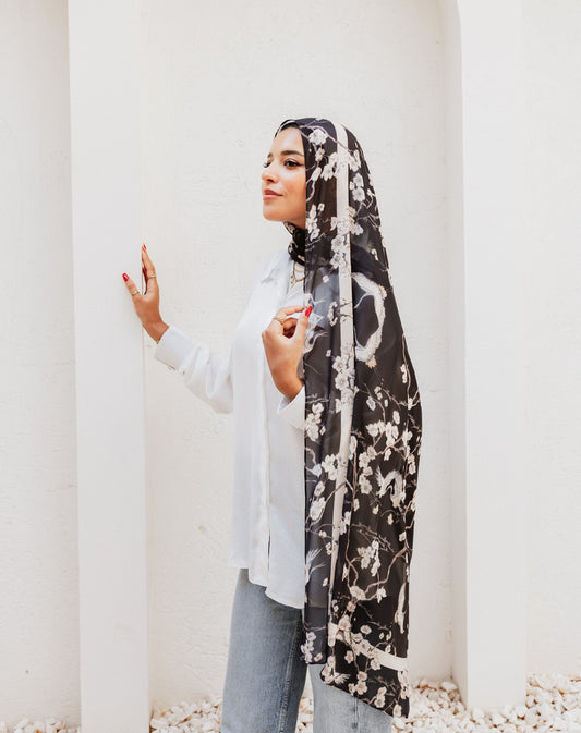 Goldy freedom in chiffon