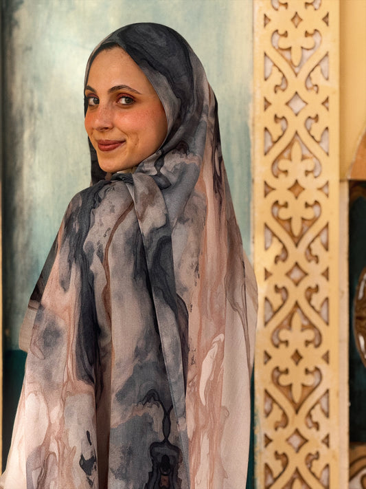 Marble mocha in modal