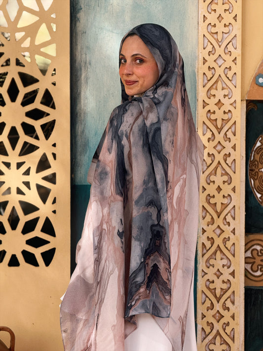 Marble mocha in modal