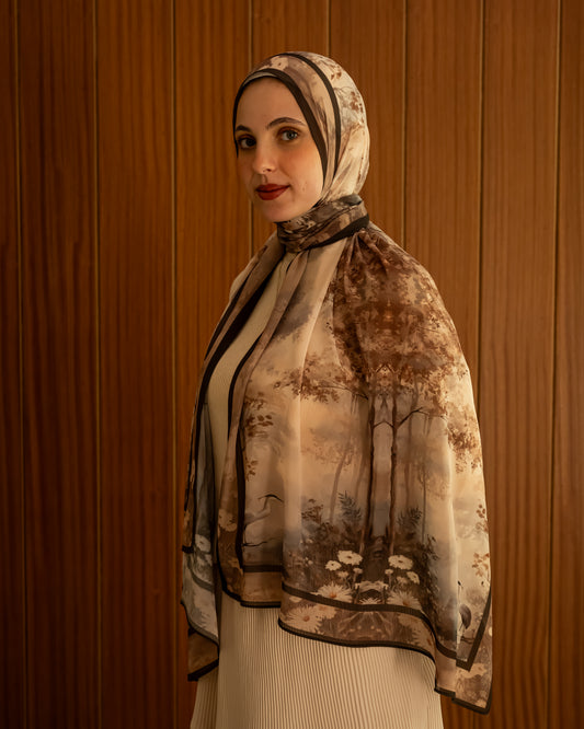 Forest tale in chiffon