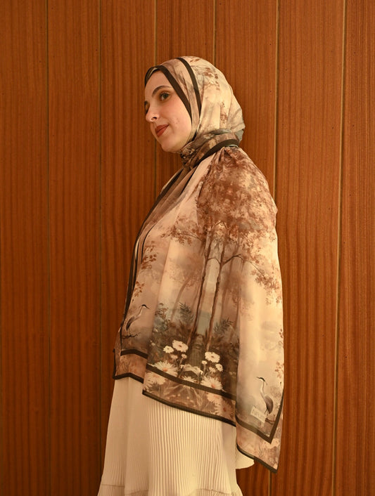 Forest tale in chiffon